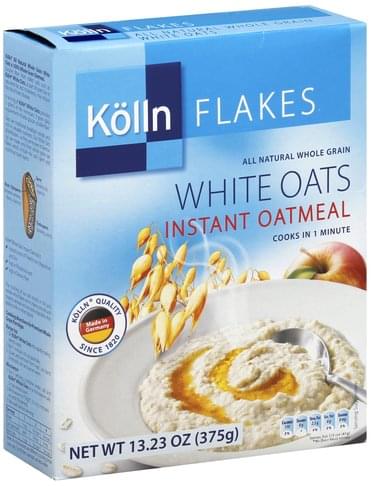 Kolln Instant, White Oats Oatmeal - 13.23 oz