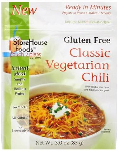 StoreHouse Foods Classic Vegetarian Chili - 3 oz