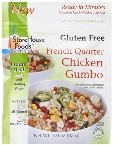 StoreHouse Foods Chicken, French Quarter Gumbo - 3 oz