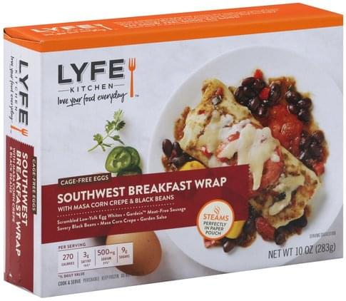Lyfe Kitchen With Masa Corn Crepe Black Beans Southwest
