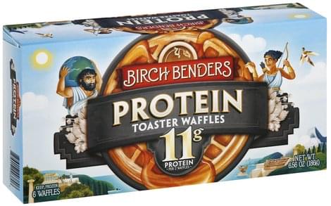 Birch Benders Protein Toaster Waffles - 6 ea