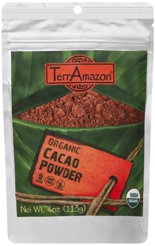 TerrAmazon Organic Cacao Powder - 4 oz
