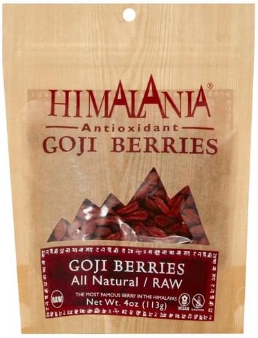 Himalania All Natural/Raw Goji Berries - 4 oz