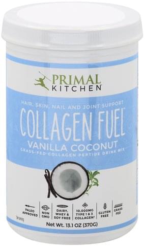 Primal Kitchen Vanilla Coconut Collagen Fuel 13 1 Oz Nutrition Information Innit