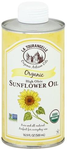 La Tourangelle Organic, High Oleic Sunflower Oil - 16.9 oz