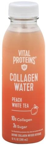 Vital Proteins Peach White Tea Collagen Water - 12 oz