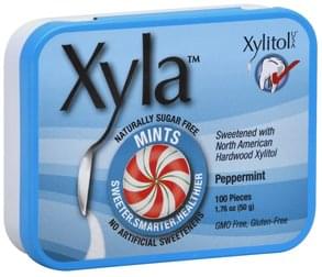 Xyla Mints Naturally Sugar Free, Peppermint