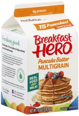 Revolution Foods Multigrain Pancake Batter - 16 oz