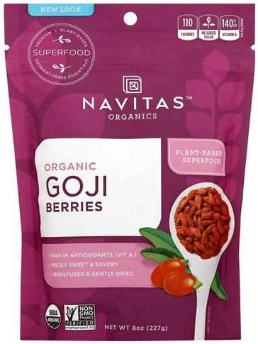 Navitas Organic Goji Berries - 8 oz