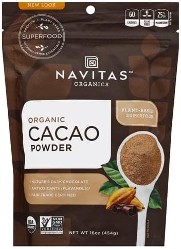 Navitas Organic Cacao Powder - 16 oz