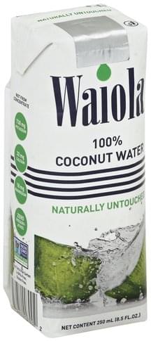 Waiola 100% Coconut Water - 8.5 oz