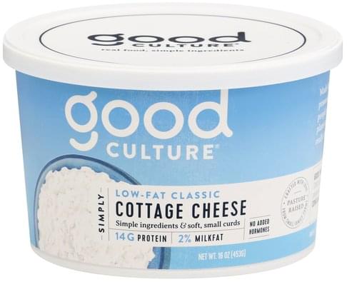 Good Culture Simply Low Fat Classic Cottage Cheese 16 Oz
