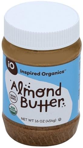 Inspired Organics Almond Butter - 16 oz