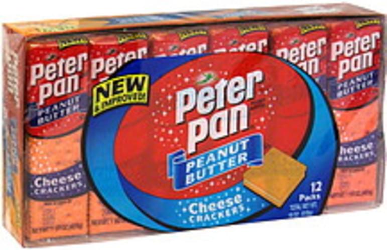 Peter Pan Peanut Butter Cheese Crackers 12 ea, Nutrition Information