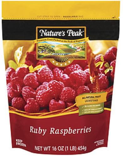Nature's Peak Ruby Raspberries Fruit - 16 oz