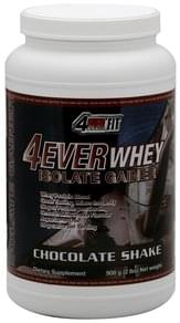 4Ever Fit 4Ever Chocolate Shake Whey Isolate Gainer 2 lb Nutrition