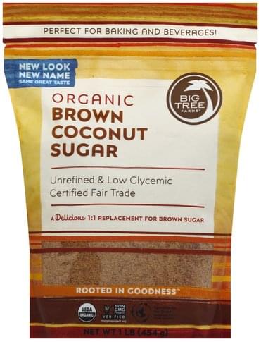 Big Tree Farms Brown, Organic Coconut Sugar - 1 lb