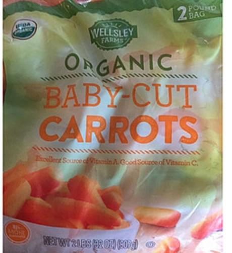 Wellsley Farms Organic Baby-Cut Carrots - 85 g