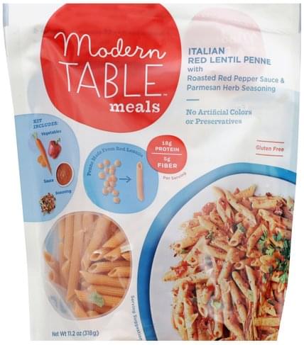 modern table penne lentil italian innit oz