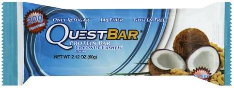 Quest Bar Coconut Cashew Flavor Protein Bar - 2.12 oz