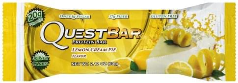 Quest Bar Lemon Cream Pie Flavor Protein Bar - 2.12 oz