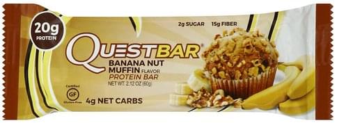 Quest Bar Banana Nut Muffin Flavor Protein Bar - 2.12 oz