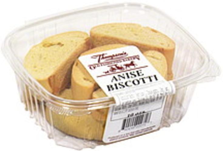 Thompson's Old Fashioned Bakery Anise Biscotti 10 oz, Nutrition