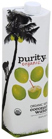Purity Organic, 100% Coconut Water - 33.8 oz