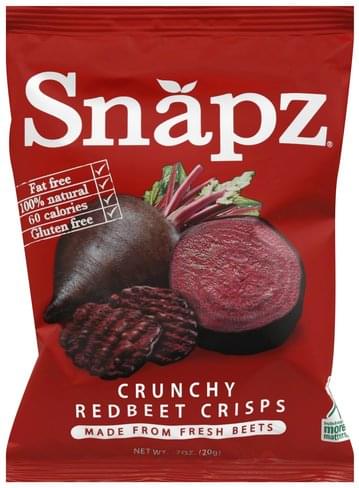 Snapz Crunchy Redbeet Crisps - 0.7 oz