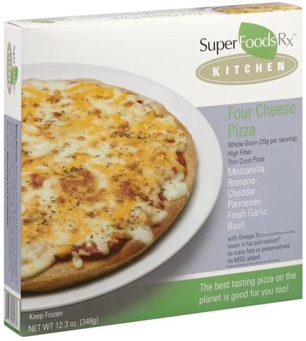 Super Foods Rx Four Cheese Pizza - 12.3 oz
