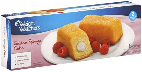 Weight Watchers Golden Sponge Cake 6 Ea Nutrition Information Innit