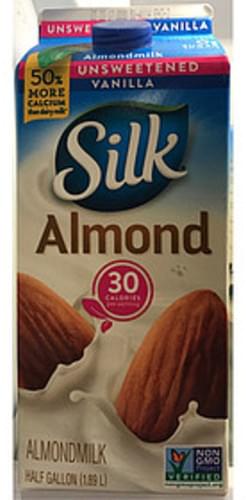 Silk Unsweetened Vanilla Almond Milk - 240 ml