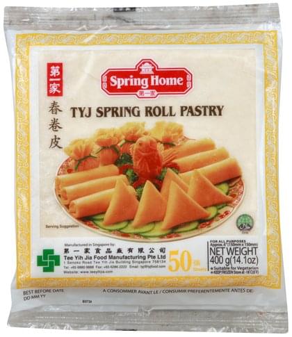 Spring Home TYJ Spring Roll Pastry - 50 ea
