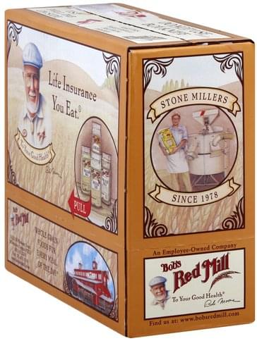 Bobs Red Mill Whole Grain, Instant Rolled Oats - 4 ea