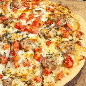 MightyCrust by H-E-B Frozen Cauliflower Pizza - Pepperoni MightyCrust by H-E-B Frozen Cauliflower Pizza - Pepperoni