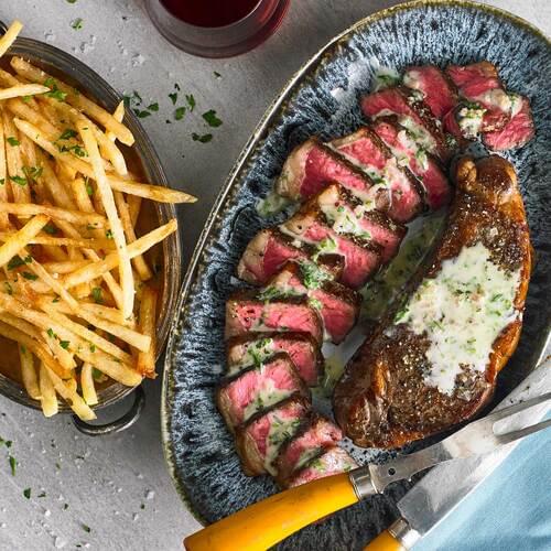 Steak Frites with Béarnaise Butter Central Market Really Into Food