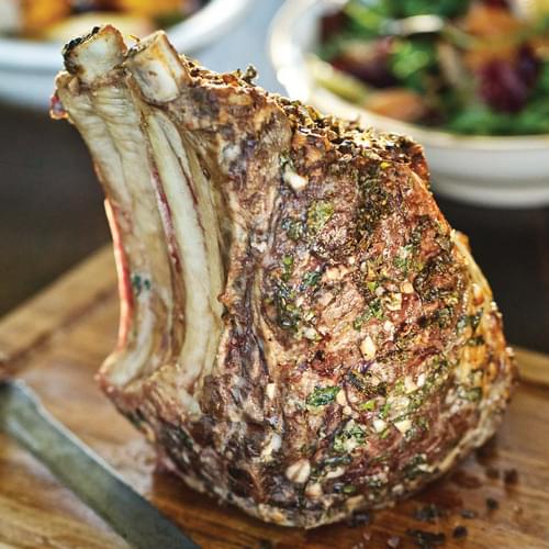HerbCrusted Standing Rib Roast Au Jus Central Market Really Into Food