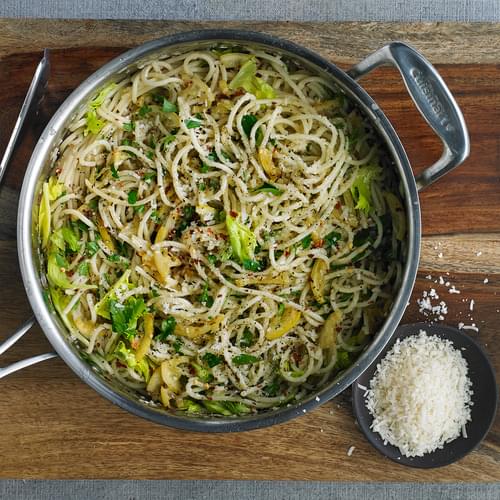 Pasta with Fried Lemons and Chile Flakes Central Market Really Into Food