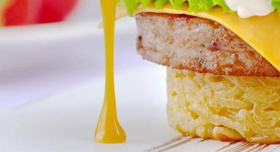 Gourmet Ramen Burger