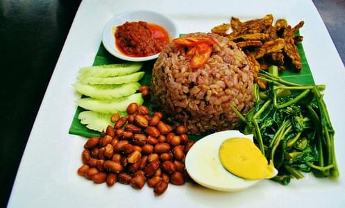 Healthy Nasi Lemak