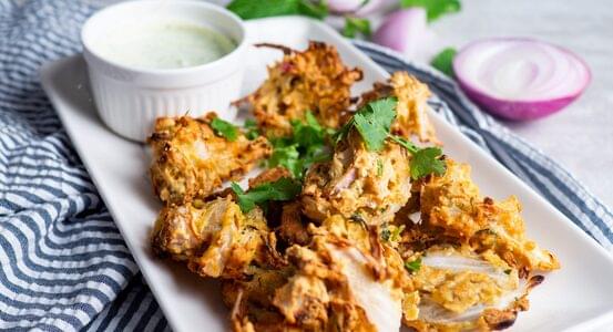 Air-Fryer Onion Pakora