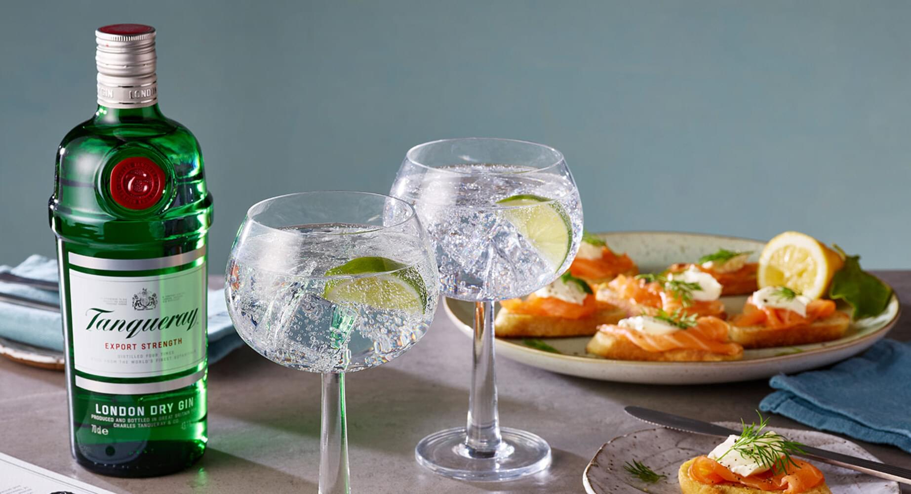 Tanqueray London Dry Gin & Tonic