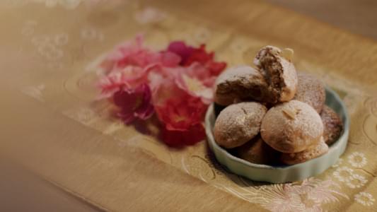 Lotus Mooncake Cookies