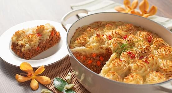 Rendang Shepherd’s Pie