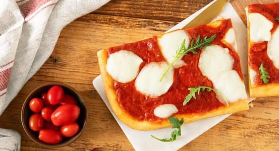 Pizza with Basilico Sauce