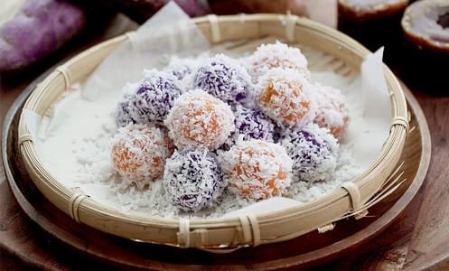 Sweet Potato Ondeh Ondeh