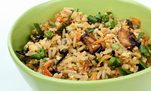 Healthy Fried Brown Rice