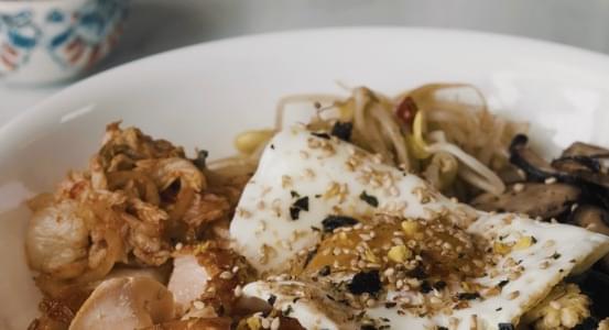 Spicy Salmon Bibimbap
