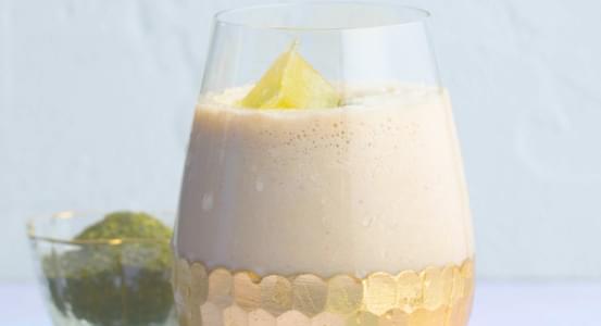 Green Tea Fruit Smoothie