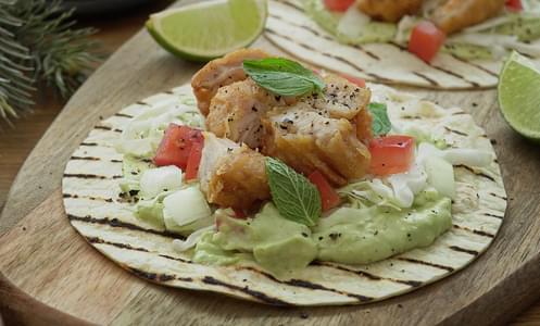 Chicken Karaage Taco Sleigh